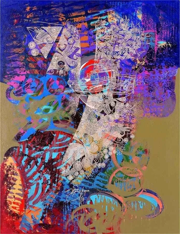 ENGİN KORKMAZ — “isimsiz”, 2013 "isimsiz" eseri ENGİN KORKMAZ tarafından 2013 yılında 93x72 cm ölçülerinde Tuval üzeri akrilik boya tekniği ile yapılmıştır.