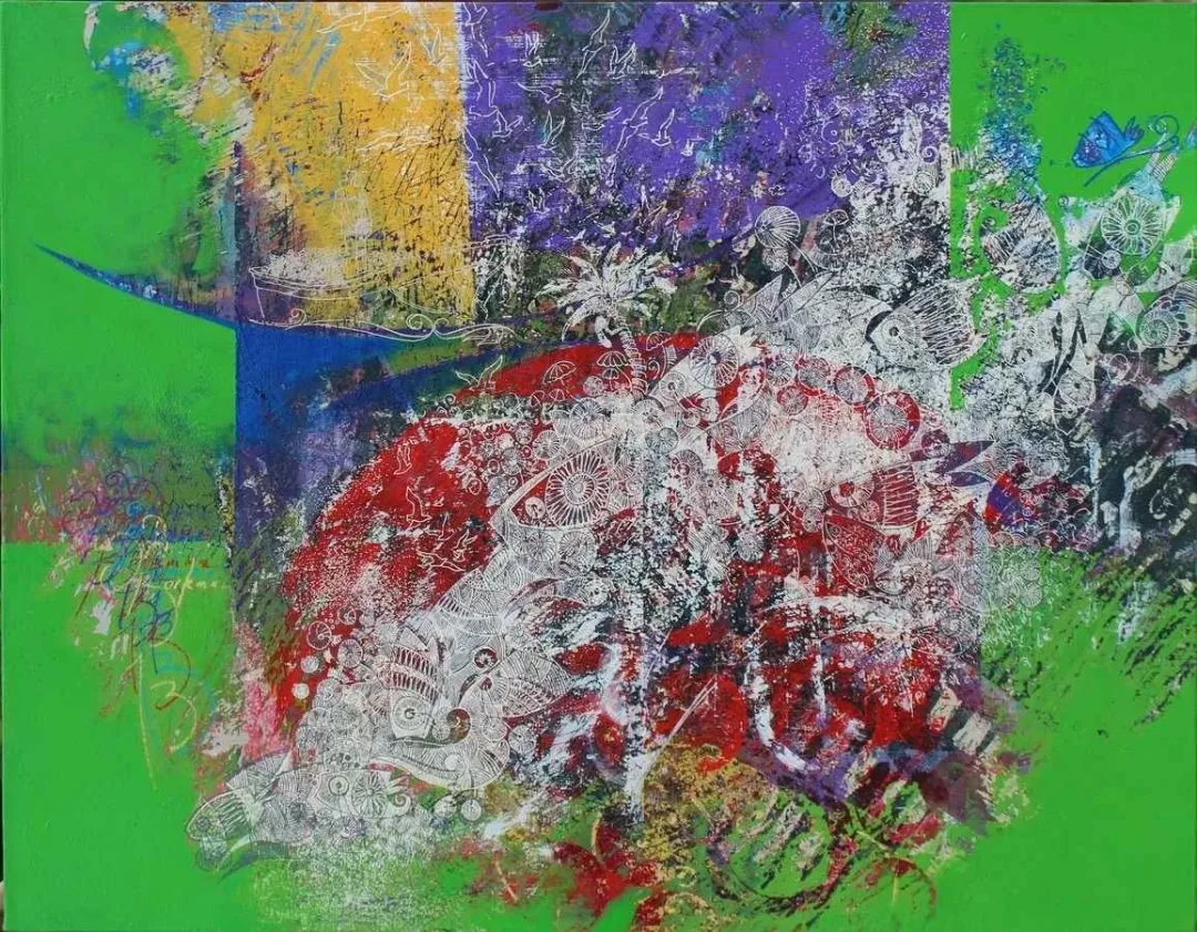 ENGİN KORKMAZ — “isimsiz”, 2013 "isimsiz" eseri ENGİN KORKMAZ tarafından 2013 yılında 93x72 cm ölçülerinde Tuval üzeri akrilik boya tekniği ile yapılmıştır.