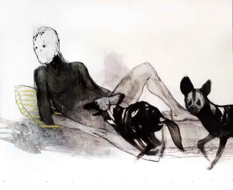 ERCAN AYÇİÇEK — “116x140”, 2014 "116x140" eseri ERCAN AYÇİÇEK tarafından 2014 yılında 80x72x36 cm ölçülerinde Tuval üzeri akrilik boya tekniği ile yapılmıştır.