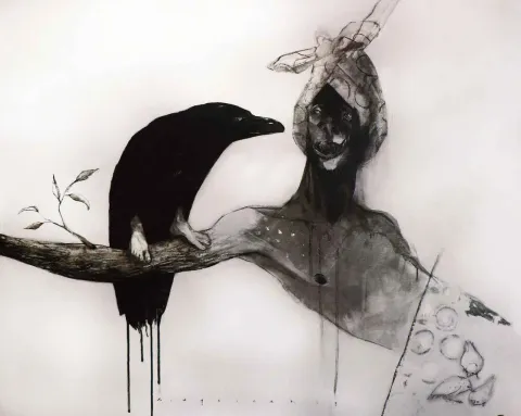 ERCAN AYÇİÇEK — “İsimsiz”, 2014 "İsimsiz" eseri ERCAN AYÇİÇEK tarafından 2014 yılında 80x100 cm ölçülerinde Tuval üzeri akrilik boya tekniği ile yapılmıştır.