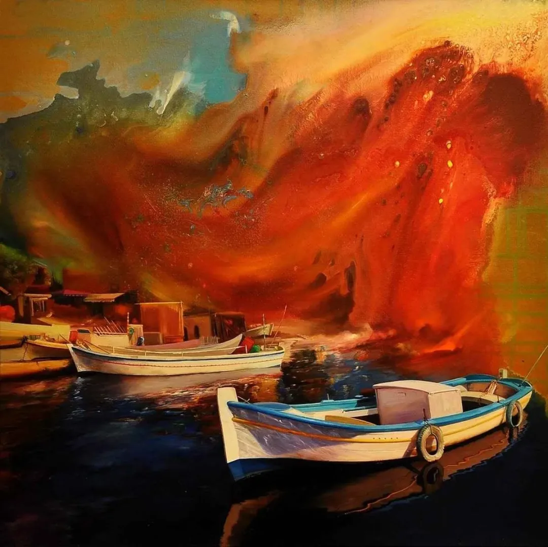 yakınlaştır "isimsiz" eseri TURGUT AKARSU tarafından 2013 yılında 70x70 cm ölçülerinde Tuval üzeri yağlı boya tekniği ile yapılmıştır.