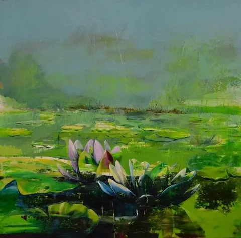 ÜMİT TÜRK — “isimsiz”, 2013 "isimsiz" eseri ÜMİT TÜRK tarafından 2013 yılında 70x70 cm ölçülerinde Tuval üzeri yağlı boya tekniği ile yapılmıştır.