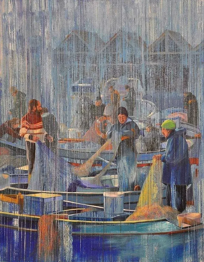 yakınlaştır "isimsiz" eseri ÜMİT TÜRK tarafından 2013 yılında 93x72 cm ölçülerinde Tuval üzeri yağlı boya tekniği ile yapılmıştır.