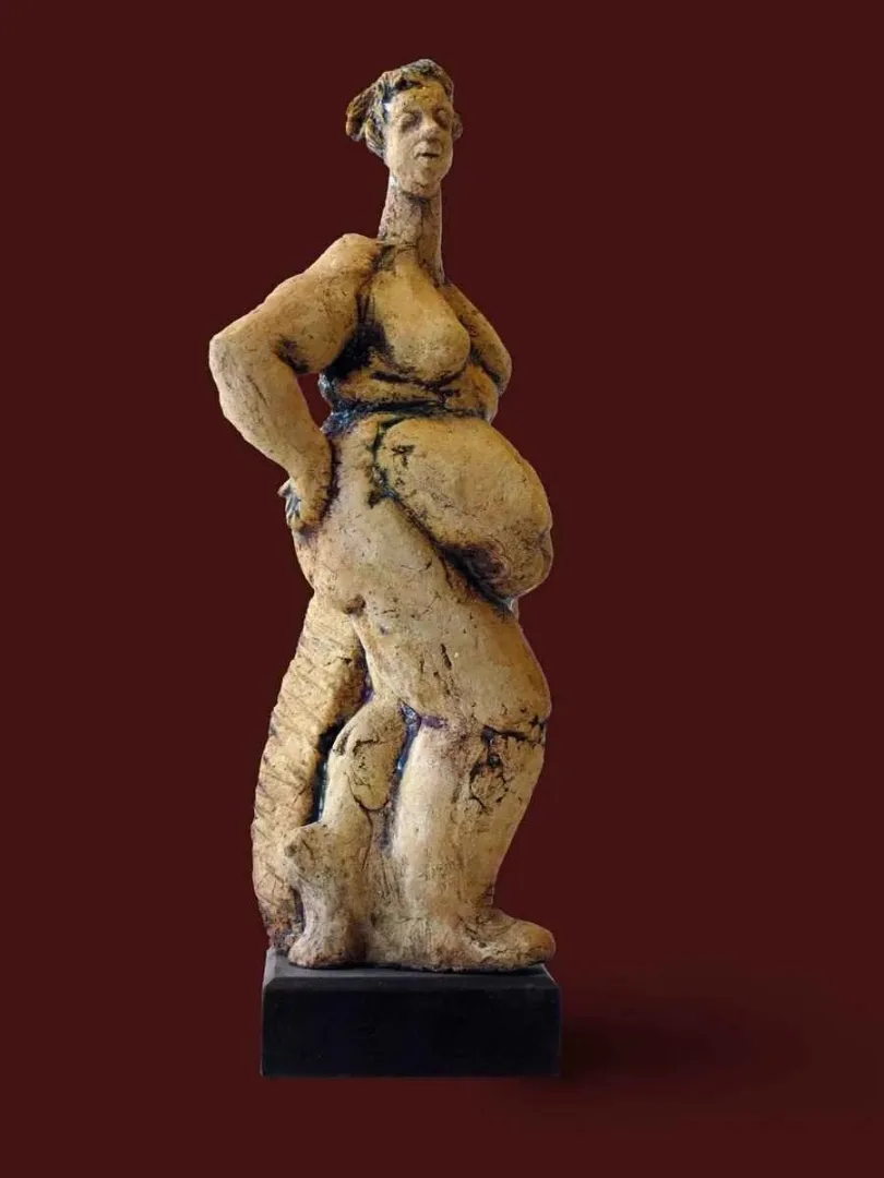 yakınlaştır "isimsiz" eseri AZİMET KARAMAN tarafından 2014 yılında 39x20x15 cm ölçülerinde Seramik tekniği ile yapılmıştır.