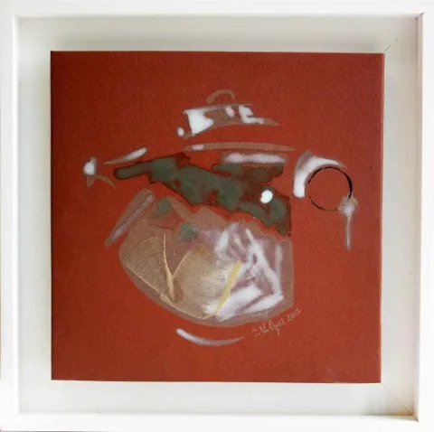 "isimsiz" eseri VEYSEL ÖZEL tarafından 2012 yılında 30x30 cm ölçülerinde Seramik tekniği ile yapılmıştır.