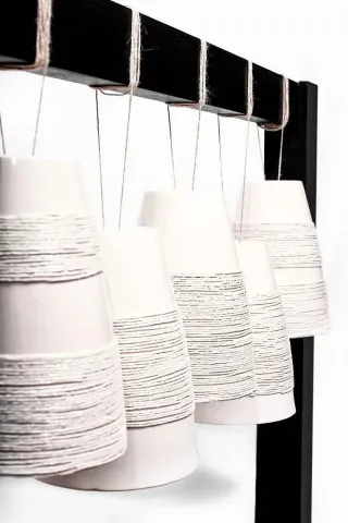BETÜL DEMİR — “Sequence”, 2014 "Sequence" eseri BETÜL DEMİR tarafından 2014 yılında 140x170x40 cm ölçülerinde Seramik tekniği ile yapılmıştır.