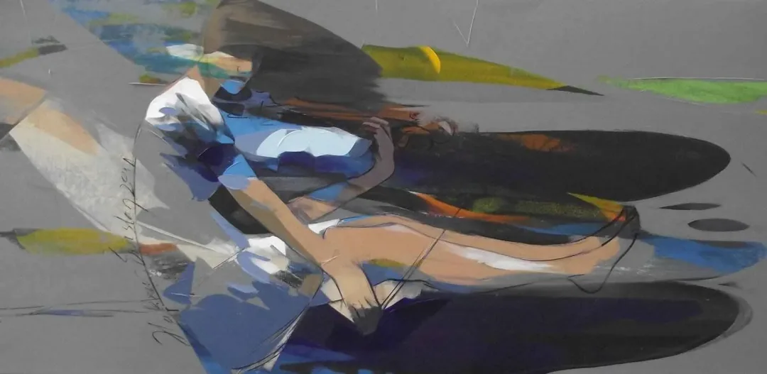 HAKAN ERASLAN — “isimsiz”, 2014 "isimsiz" eseri HAKAN ERASLAN tarafından 2014 yılında 50x110 cm ölçülerinde Tuval üzeri akrilik boya tekniği ile yapılmıştır.