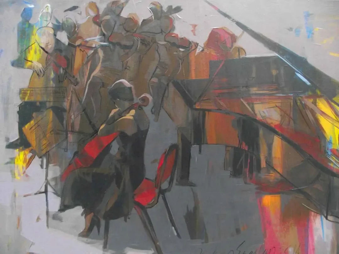 HAKAN ERASLAN — “isimsiz”, 2014 "isimsiz" eseri HAKAN ERASLAN tarafından 2014 yılında 90x120 cm ölçülerinde Tuval üzeri akrilik boya tekniği ile yapılmıştır.
