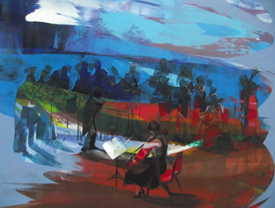 HAKAN ERASLAN — “isimsiz”, 2014 "isimsiz" eseri HAKAN ERASLAN tarafından 2014 yılında 90x120 cm ölçülerinde Tuval üzeri akrilik boya tekniği ile yapılmıştır.