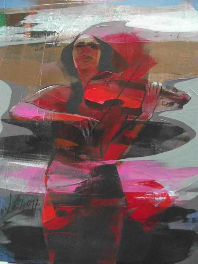 HAKAN ERASLAN — “isimsiz”, 2014 "isimsiz" eseri HAKAN ERASLAN tarafından 2014 yılında 41x33 cm ölçülerinde Tuval üzeri akrilik boya tekniği ile yapılmıştır.