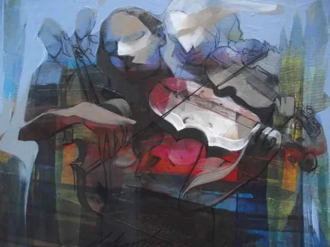 HAKAN ERASLAN — “isimsiz”, 2014 "isimsiz" eseri HAKAN ERASLAN tarafından 2014 yılında 33x41 cm ölçülerinde Tuval üzeri akrilik boya tekniği ile yapılmıştır.