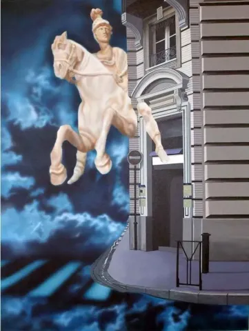 BERK ARIKAN — “isimsiz”, 2014 "isimsiz" eseri BERK ARIKAN tarafından 2014 yılında 116x89 cm ölçülerinde Tuval üzeri akrilik boya tekniği ile yapılmıştır.