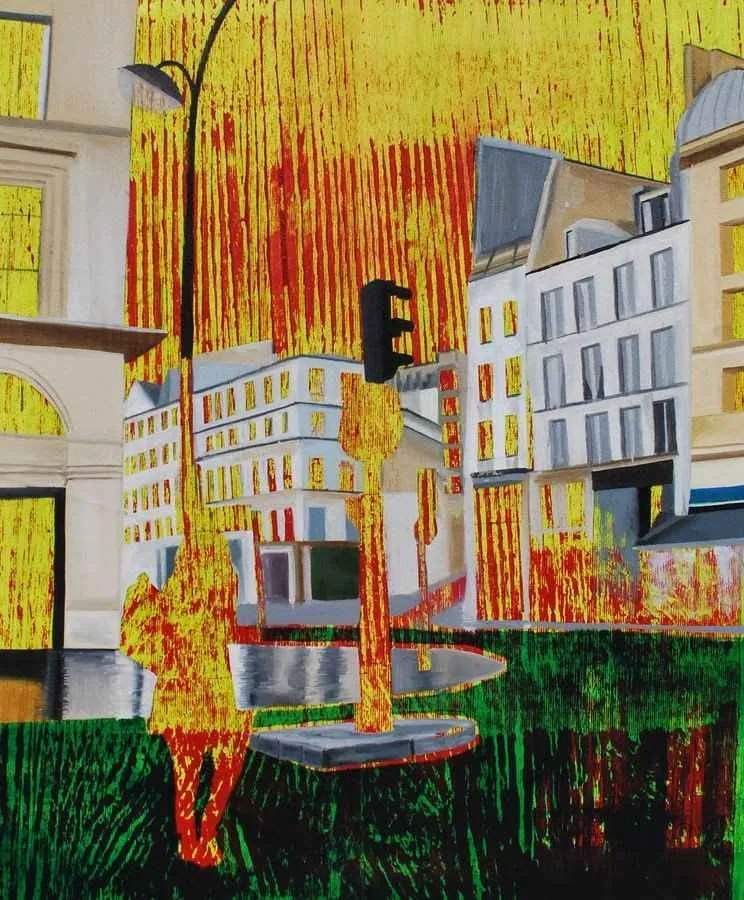 ARDA SELİM — “isimsiz”, 2014 "isimsiz" eseri ARDA SELİM tarafından 2014 yılında 46x38 cm ölçülerinde Tuval üzeri akrilik ve yağlı boya tekniği ile yapılmıştır.