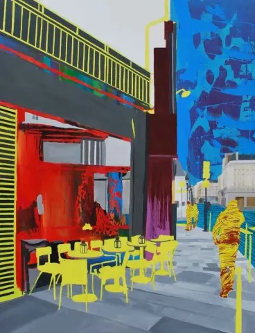 "isimsiz" eseri ARDA SELİM tarafından 2014 yılında 116x89 cm ölçülerinde Tuval üzeri akrilik ve yağlı boya tekniği ile yapılmıştır.