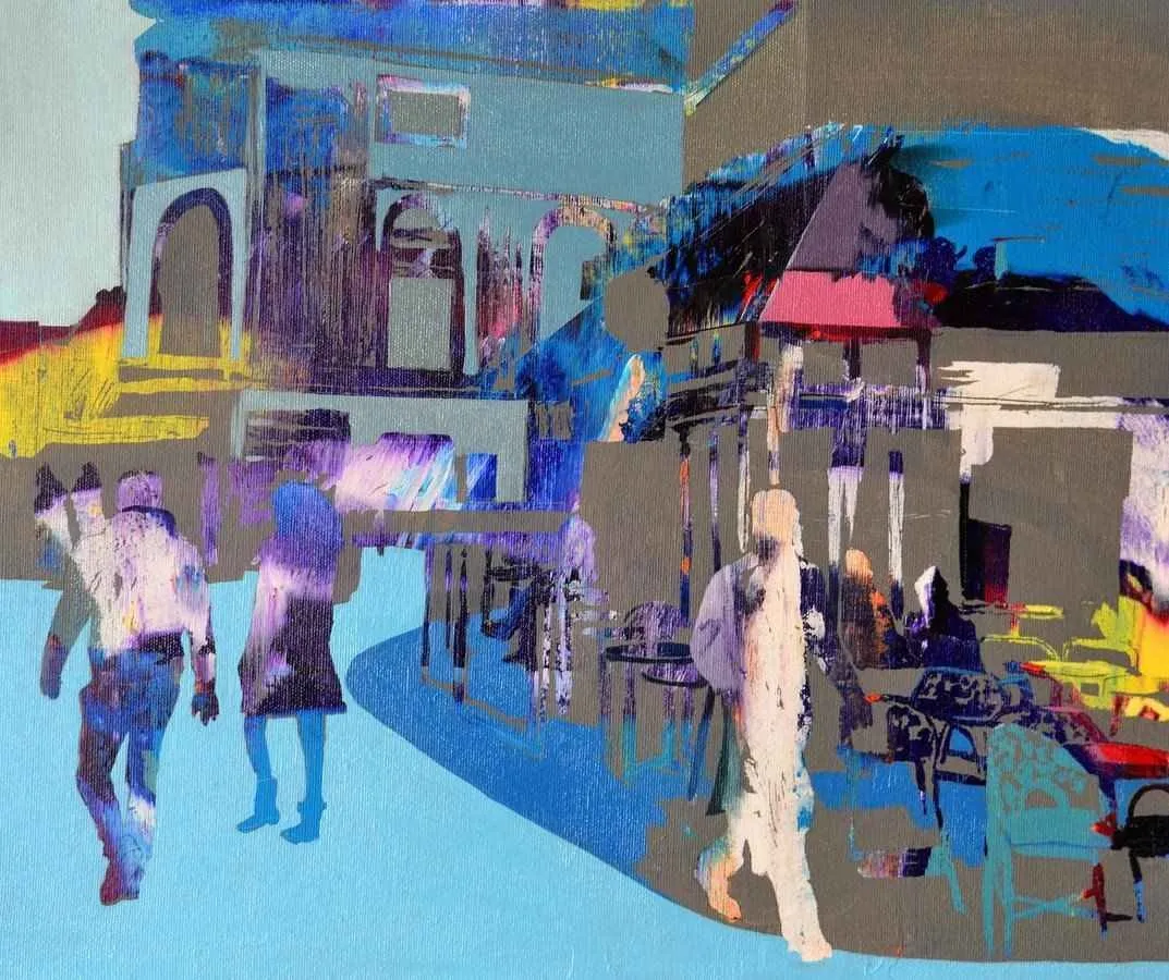 ÜMİT TÜRK — “isimsiz”, 2014 "isimsiz" eseri ÜMİT TÜRK tarafından 2014 yılında 38x46 cm ölçülerinde Tuval üzeri akrilik boya tekniği ile yapılmıştır.