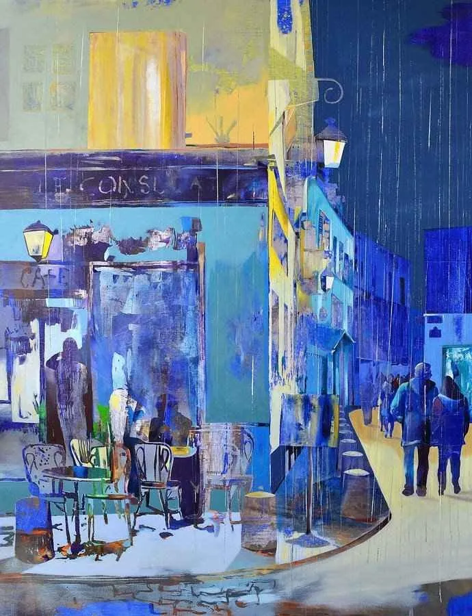 ÜMİT TÜRK — “isimsiz”, 2014 "isimsiz" eseri ÜMİT TÜRK tarafından 2014 yılında 116x89 cm ölçülerinde Tuval üzeri akrilik boya tekniği ile yapılmıştır.