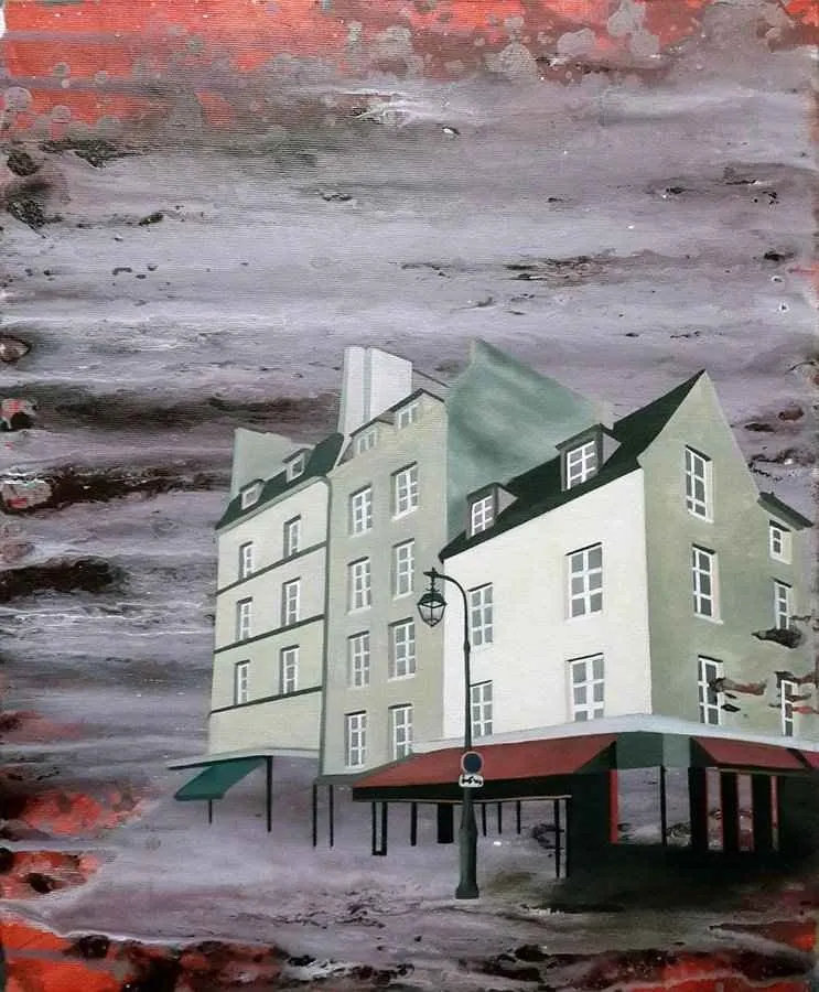 "isimsiz" eseri MEHMET YILDIRIM tarafından 2014 yılında 46x38 cm ölçülerinde Tuval üzeri akrilik boya tekniği ile yapılmıştır.