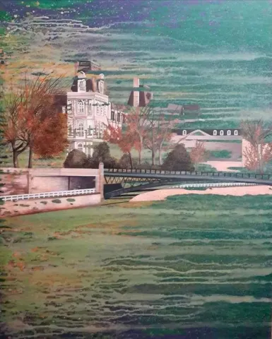 "isimsiz" eseri MEHMET YILDIRIM tarafından 2014 yılında 116x89 cm ölçülerinde Tuval üzeri akrilik boya tekniği ile yapılmıştır.