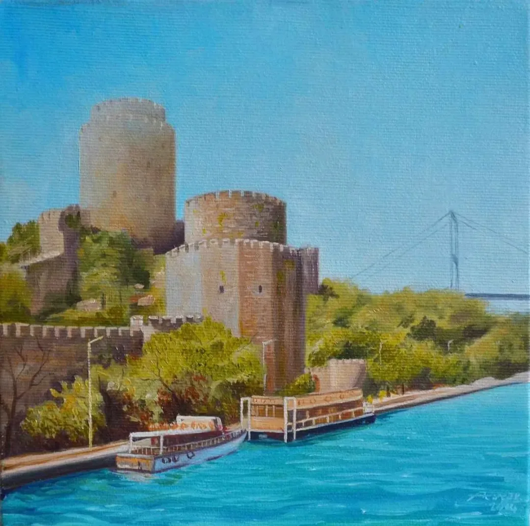 Bu eser ADEM KİPÇAK tarafından 2014 yılında 20x20 cm ölçülerinde Tuval üzeri yağlı boya tekniği ile yapılmıştır.