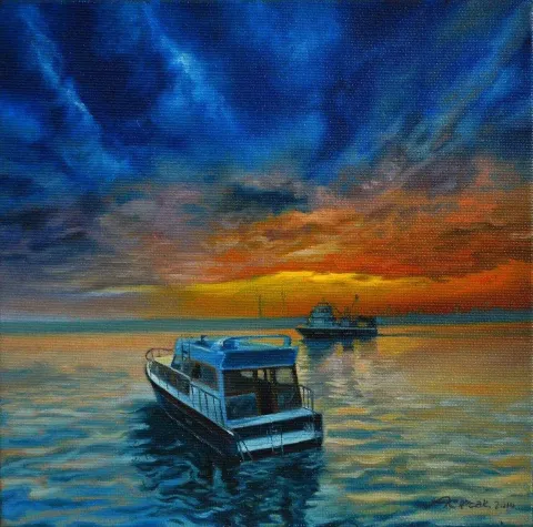 ADEM KİPÇAK — 2014 Bu eser ADEM KİPÇAK tarafından 2014 yılında 20x20 cm ölçülerinde Tuval üzeri yağlı boya tekniği ile yapılmıştır.