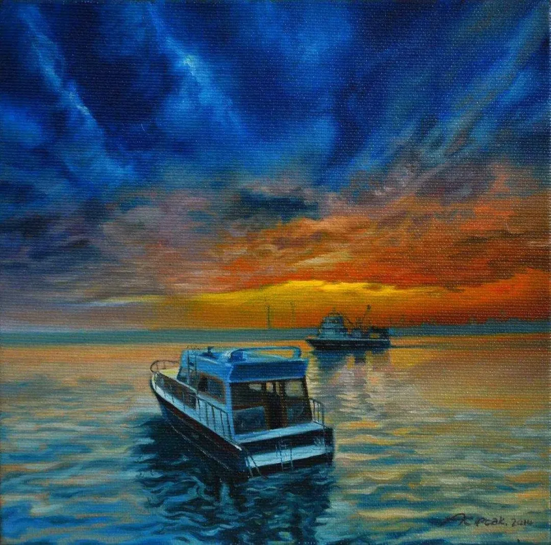 yakınlaştır "İsimsiz" eseri ADEM KİPÇAK tarafından 2014 yılında 20x20 cm ölçülerinde Tuval üzeri yağlı boya tekniği ile yapılmıştır.