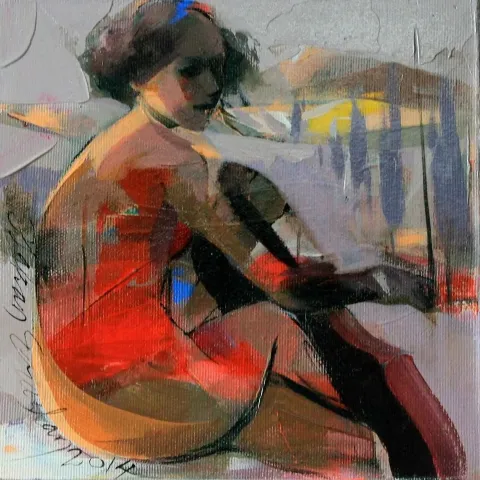 HAKAN ERASLAN — 2014 Bu eser HAKAN ERASLAN tarafından 2014 yılında 20x20 cm ölçülerinde Tuval üzeri akrilik boya tekniği ile yapılmıştır.