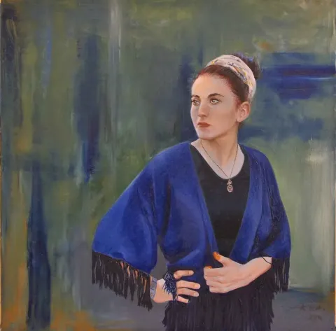 ADEM KİPÇAK — 2014 Bu eser ADEM KİPÇAK tarafından 2014 yılında 20x20 cm ölçülerinde Tuval üzeri yağlı boya tekniği ile yapılmıştır.