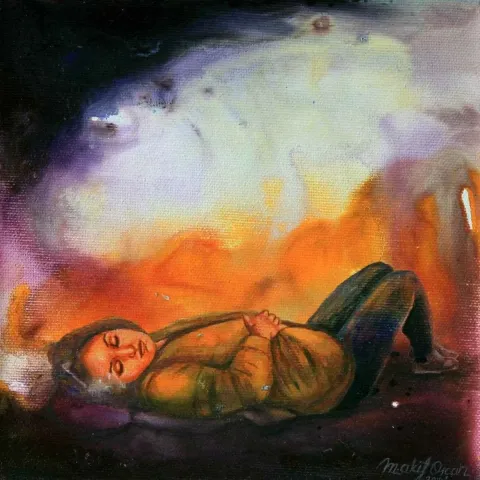 MEHMET AKİF ORÇAN — 2014 Bu eser MEHMET AKİF ORÇAN tarafından 2014 yılında 20x20 cm ölçülerinde Tuval üzeri yağlı boya tekniği ile yapılmıştır.