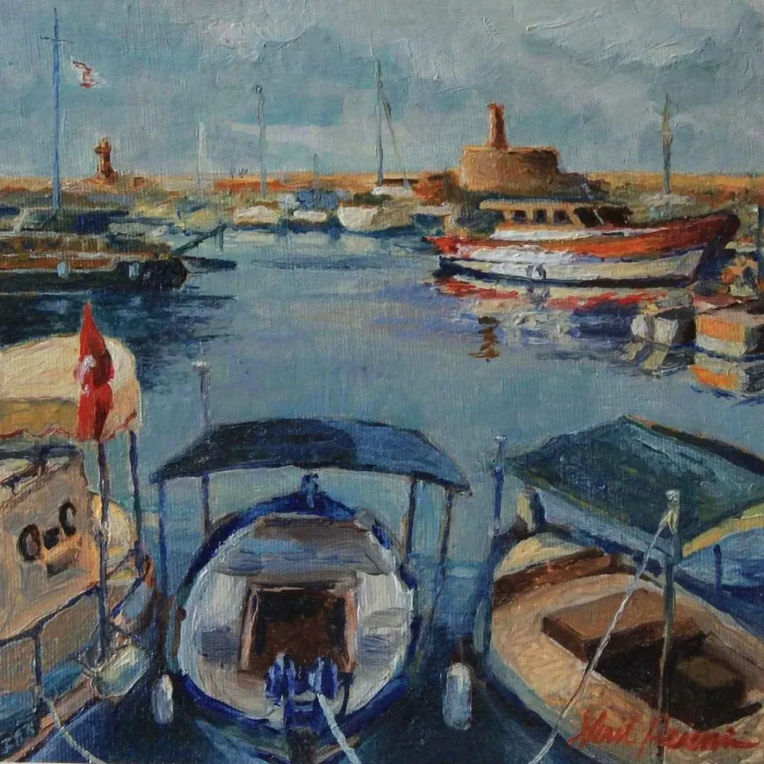 Bu eser MEHMET FERİT PEREMECİ tarafından 2014 yılında 20x20 cm ölçülerinde Tuval üzeri yağlı boya tekniği ile yapılmıştır.