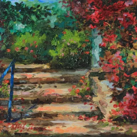 MEHMET FERİT PEREMECİ — 2014 Bu eser MEHMET FERİT PEREMECİ tarafından 2014 yılında 20x20 cm ölçülerinde Tuval üzeri yağlı boya tekniği ile yapılmıştır.