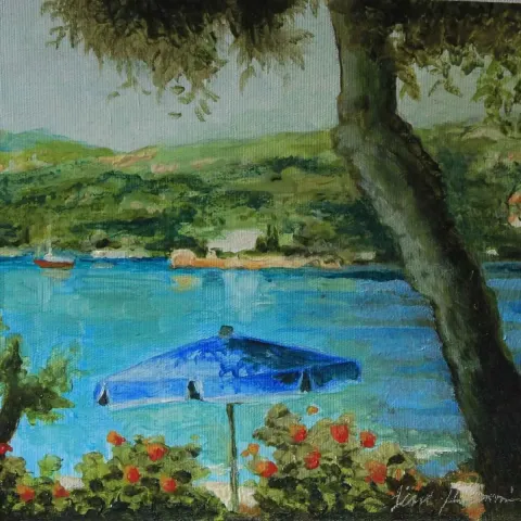 MEHMET FERİT PEREMECİ — 2014 Bu eser MEHMET FERİT PEREMECİ tarafından 2014 yılında 20x20 cm ölçülerinde Tuval üzeri yağlı boya tekniği ile yapılmıştır.