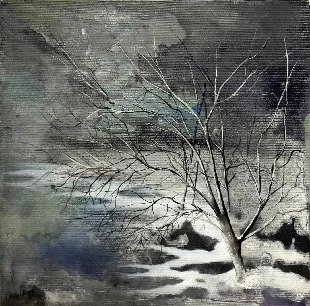 Bu eser MEHMET YILDIRIM tarafından 2014 yılında 20x20 cm ölçülerinde Tuval üzeri yağlı boya tekniği ile yapılmıştır.