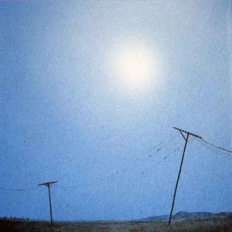 METİN KALKIZOĞLU — 2014 Bu eser METİN KALKIZOĞLU tarafından 2014 yılında 20x20 cm ölçülerinde Tuval üzeri akrilik boya tekniği ile yapılmıştır.