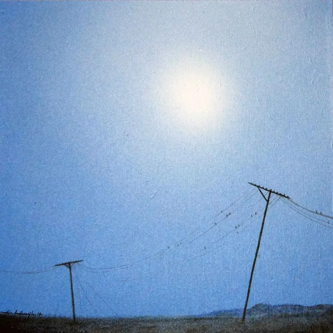 METİN KALKIZOĞLU — 2014 Bu eser METİN KALKIZOĞLU tarafından 2014 yılında 20x20 cm ölçülerinde Tuval üzeri akrilik boya tekniği ile yapılmıştır.