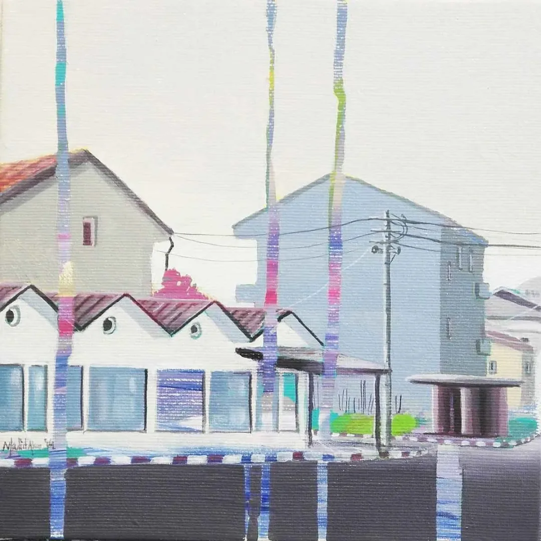 Bu eser MEVLÜT AKAR tarafından 2014 yılında 20x20 cm ölçülerinde Tuval üzeri yağlı boya tekniği ile yapılmıştır.