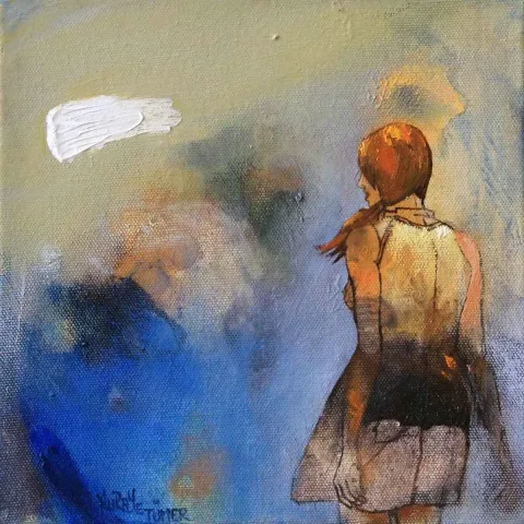NURAY TÜMER — 2014 Bu eser NURAY TÜMER tarafından 2014 yılında 20x20 cm ölçülerinde Tuval üzeri yağlı boya tekniği ile yapılmıştır.