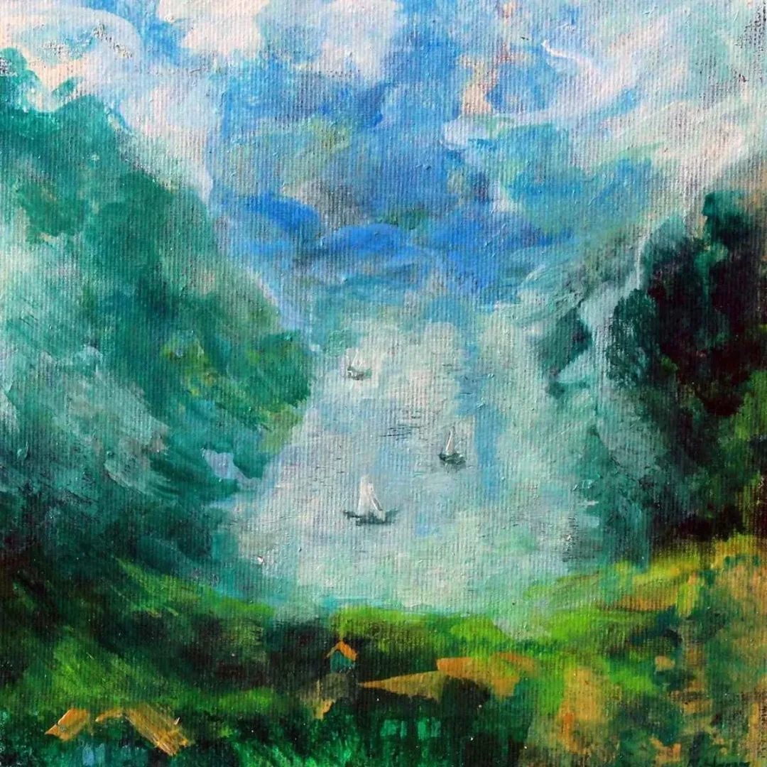 Bu eser NURHİLAL HARSA tarafından 2014 yılında 20x20 cm ölçülerinde Tuval üzeri yağlı boya tekniği ile yapılmıştır.