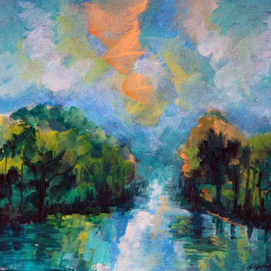 Bu eser NURHİLAL HARSA tarafından 2014 yılında 20x20 cm ölçülerinde Tuval üzeri yağlı boya tekniği ile yapılmıştır.