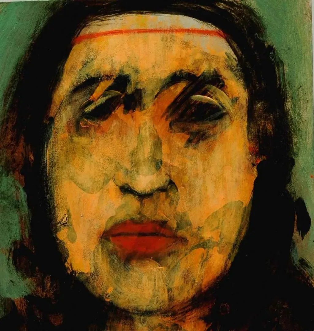 Bu eser ORHAN UMUT tarafından 2014 yılında 20x20 cm ölçülerinde Tuval üzeri akrilik boya tekniği ile yapılmıştır.