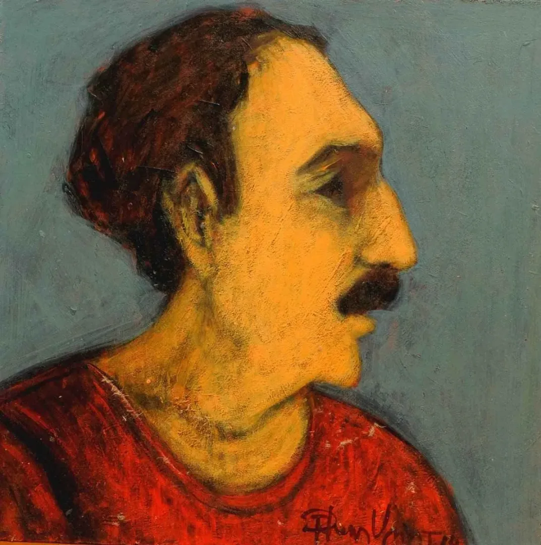 Bu eser ORHAN UMUT tarafından 2014 yılında 20x20 cm ölçülerinde Tuval üzeri akrilik boya tekniği ile yapılmıştır.