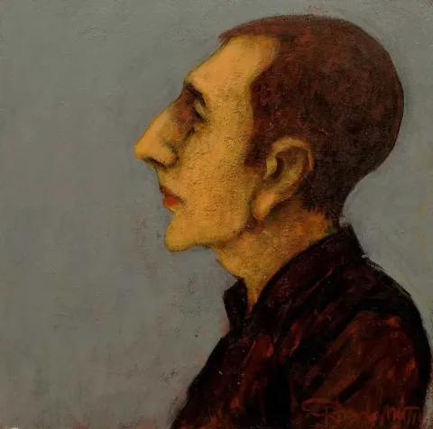 Bu eser ORHAN UMUT tarafından 2014 yılında 20x20 cm ölçülerinde Tuval üzeri akrilik boya tekniği ile yapılmıştır.