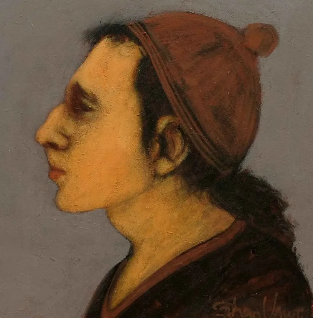 Bu eser ORHAN UMUT tarafından 2014 yılında 20x20 cm ölçülerinde Tuval üzeri akrilik boya tekniği ile yapılmıştır.
