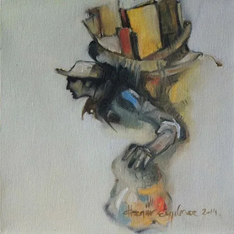 ÖZGÜR ERYILMAZ — 2014 Bu eser ÖZGÜR ERYILMAZ tarafından 2014 yılında 20x20 cm ölçülerinde Tuval üzeri akrilik boya tekniği ile yapılmıştır.