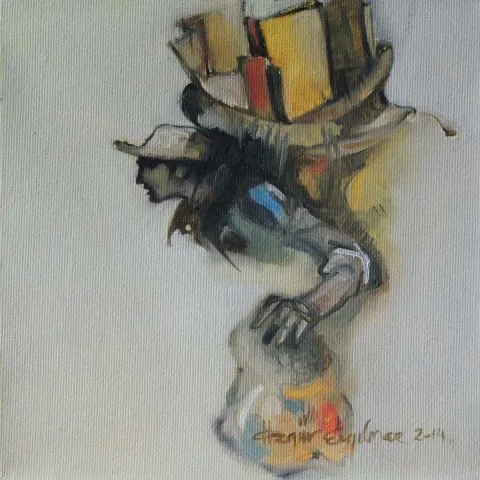 ÖZGÜR ERYILMAZ — 2014 Bu eser ÖZGÜR ERYILMAZ tarafından 2014 yılında 20x20 cm ölçülerinde Tuval üzeri akrilik boya tekniği ile yapılmıştır.