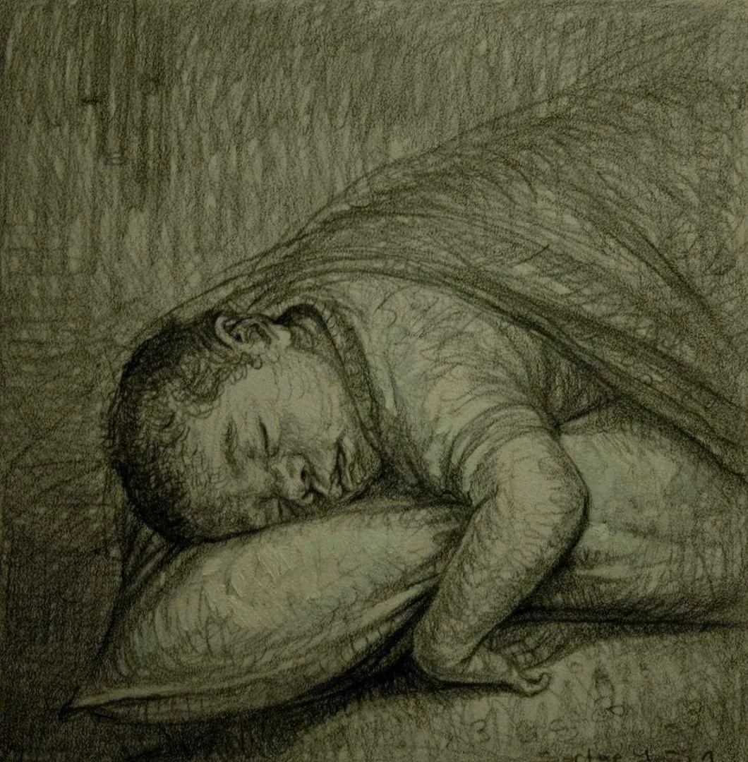 Bu eser SERTAP YEĞİN tarafından 2014 yılında 20x20 cm ölçülerinde Kağıt üzeri desen tekniği ile yapılmıştır.