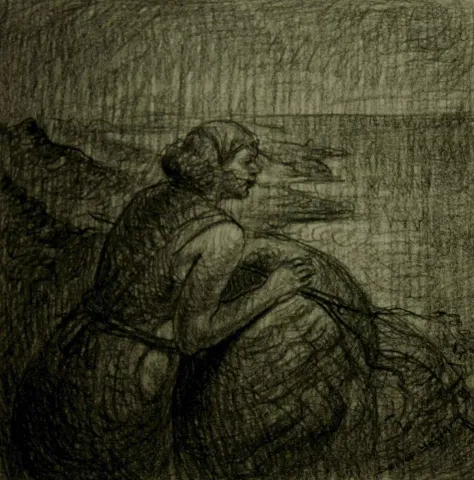 Bu eser SERTAP YEĞİN tarafından 2014 yılında 20x20 cm ölçülerinde Kağıt üzeri desen tekniği ile yapılmıştır.