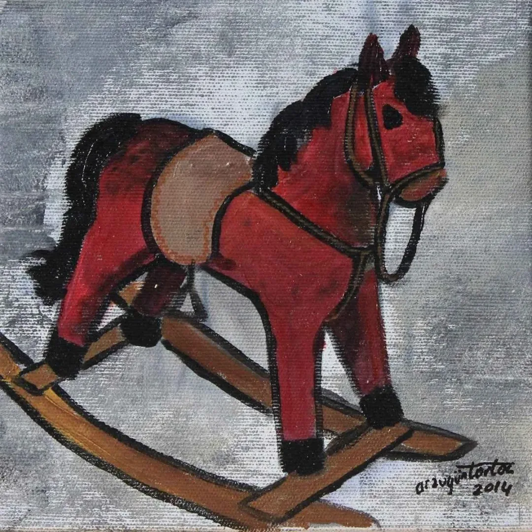 Bu eser ARZU TORTOÇ tarafından 2014 yılında 20x20 cm ölçülerinde Tuval üzeri yağlı boya tekniği ile yapılmıştır.