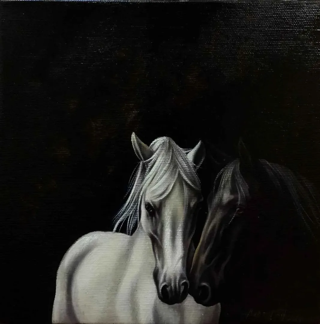 BEHZAT FEYZULLAH — 2014 Bu eser BEHZAT FEYZULLAH tarafından 2014 yılında 20x20 cm ölçülerinde Tuval üzeri yağlı boya tekniği ile yapılmıştır.