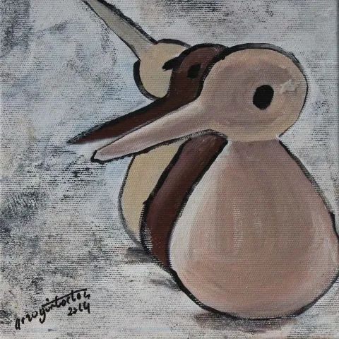 Bu eser ARZU TORTOÇ tarafından 2014 yılında 20x20 cm ölçülerinde Tuval üzeri yağlı boya tekniği ile yapılmıştır.