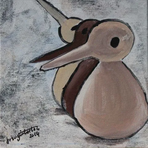 ARZU TORTOÇ — 2014 Bu eser ARZU TORTOÇ tarafından 2014 yılında 20x20 cm ölçülerinde Tuval üzeri yağlı boya tekniği ile yapılmıştır.